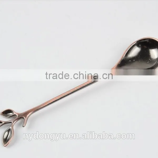High Quality Stainless Steel Coffee Spoon /gy Plum Stainless Steel Flower Spoon /fancy Dinnerware Tableware photo-3