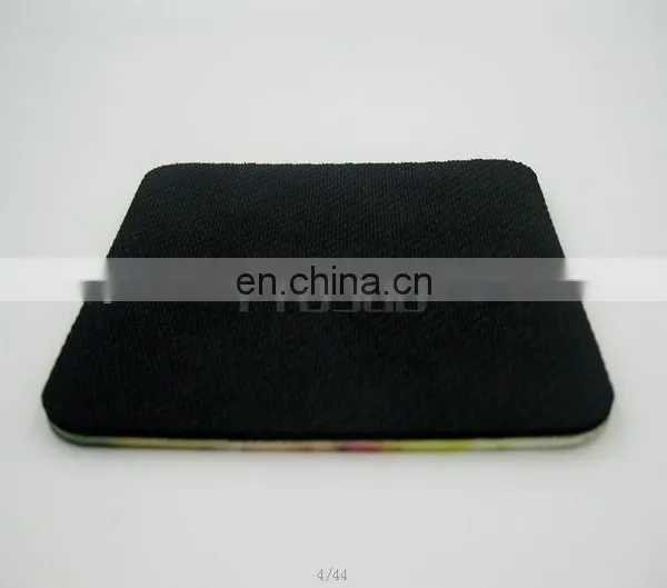 DIY Sublimation Heat Transfer Black French Fiber Coaster
