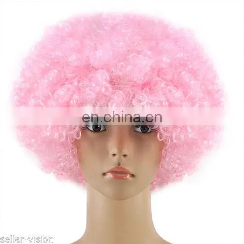Cheap Curly Blonde Afro Wig FGW-0039 photo-4