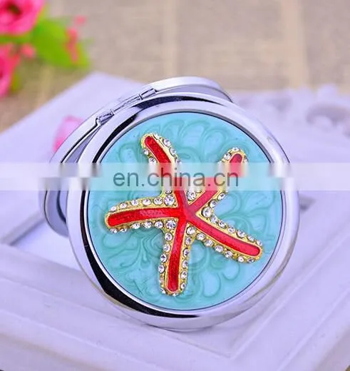 Dolphine Design Your Own Compact Mirror Big Makeup Mirror Portable Cosmetic Mirror photo-5