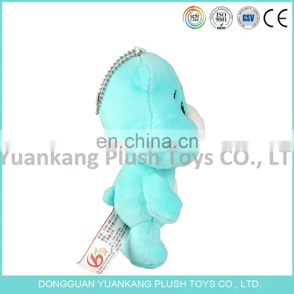 Lovely Soft Care Teddy Bear Plush Keychain With Round Face photo-4