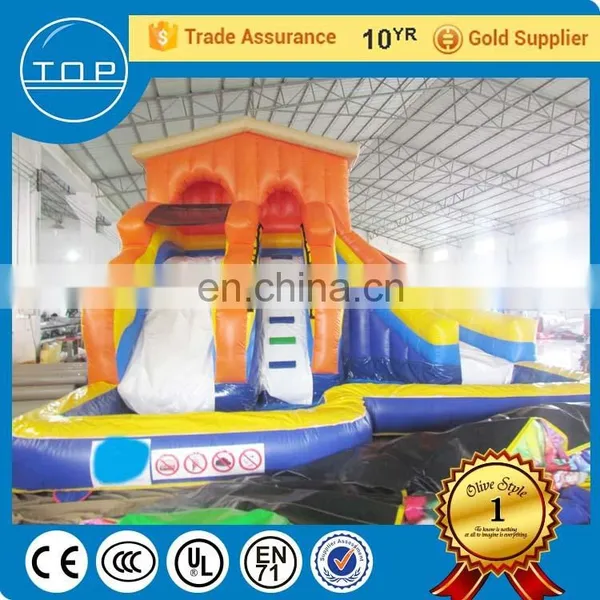 Golden Supplier 20 Foot Slide Inflatable Commercial Water Park for Kids and Adults photo-6