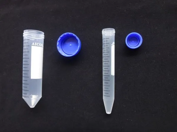 Plastic Soft Test Tube With Rubber Tube Cap, Injection Tube photo-5
