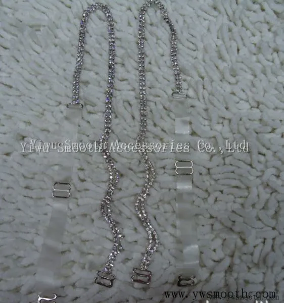 Decorative Fashion Metal Jewelry Crystal Bra Rhinestone Shoulder Strap Women photo-5