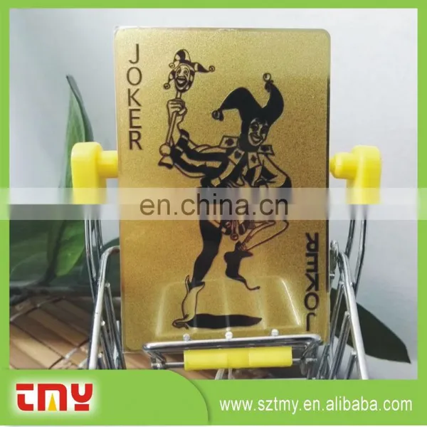 Hot Sale Free Sample Competitive Price Silkscreen Printing Metal Playing Card Manufacturer photo-6