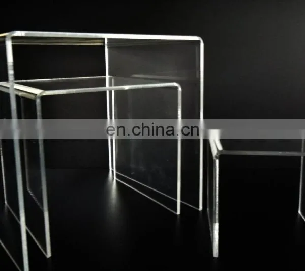Custom Design Clear Acrylic Table,bespoke Acrylic Luxury Furniture for Living Room photo-4