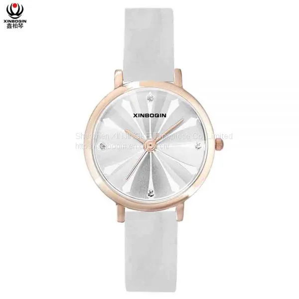 XINBOQIN Supplier Custom Luxury Water Resist High Quality Lady Brand Trendy Featurely Quartz Acetate Watch photo-2