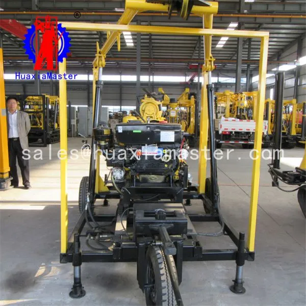 XYX-130 Wheeled Hydraulic Water Well Drilling Rig/water Well Drill Rigs photo-5