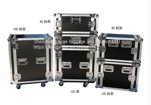 Abs Flight Material Case One Handle Two Hinges For Drum / Dj /guitar photo-2