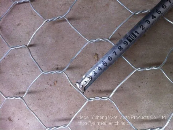 PVC Coated Hexagonal Gabion Mesh Woven Gabion Stone Cage photo-4