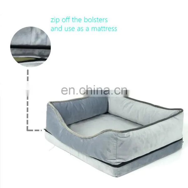 Luxury Dog Bed High-end Pet Products, Dog Sofa Bed and Pet Bed With Removable Cover, Memory Foam Dog Bed photo-4