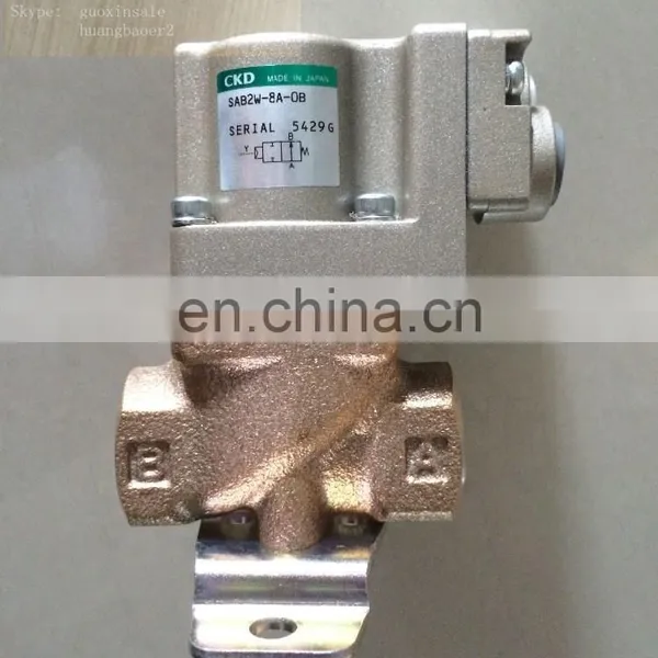 CKD Solenoid Valve SAB2W-8A-0B photo-2