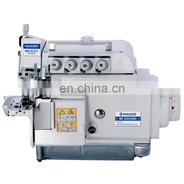 MC EX5100-4D Direct Drive High Speed Cylinder Bed 4 Thread Overlock Sewing Machine for Cuff Neckline photo-2