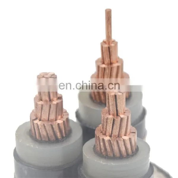 High Voltage PVC 70mm 240mm Xlpe 3 Core Power Copper Electric Cable Medium Voltage Cable photo-5