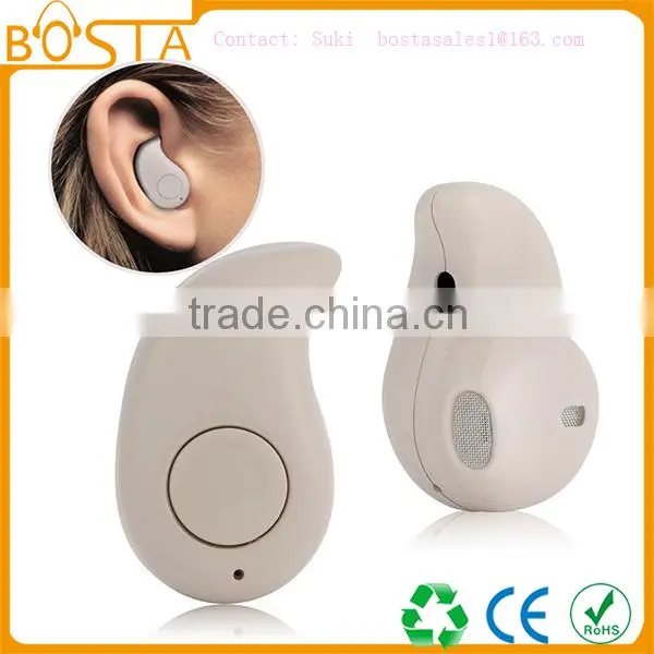 Single Side Wireless Wholesale Stereo Comfortable High Quality Bluetooth Earphones photo-3