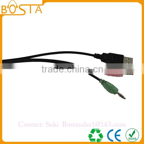 USB Comfortable China Wholesale LED Gaming Headsets With Stick Mic and 3.5mm Jack photo-6