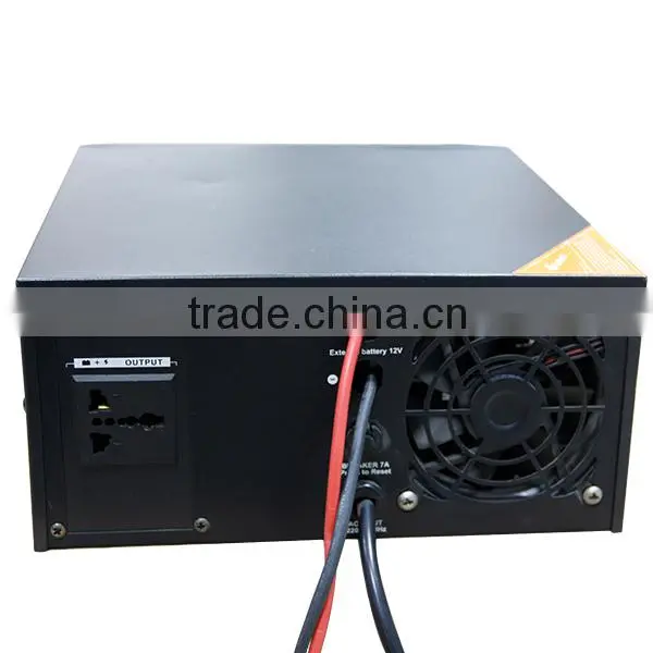 800W 12V DC to AC LED / LCD Auto Pure Sine Wave Variable Frequency Inverter photo-2