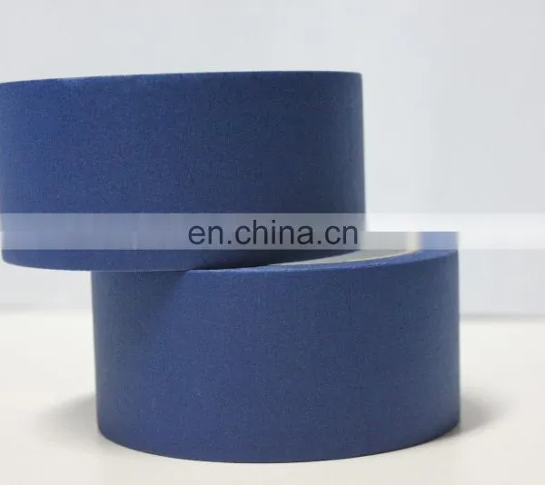 High Temperature Resistance Blue Masking Painting Tape Without Residue photo-4