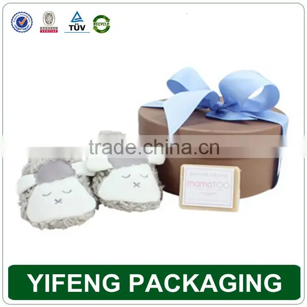 Custom Cardboard Cute Folding Baby Shoe Box Packaging/Folding Pvc Window Corrugated Box photo-4