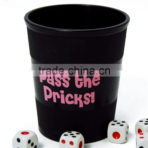New Promotion Plastic pp Classical Leather Dice Cup photo-6
