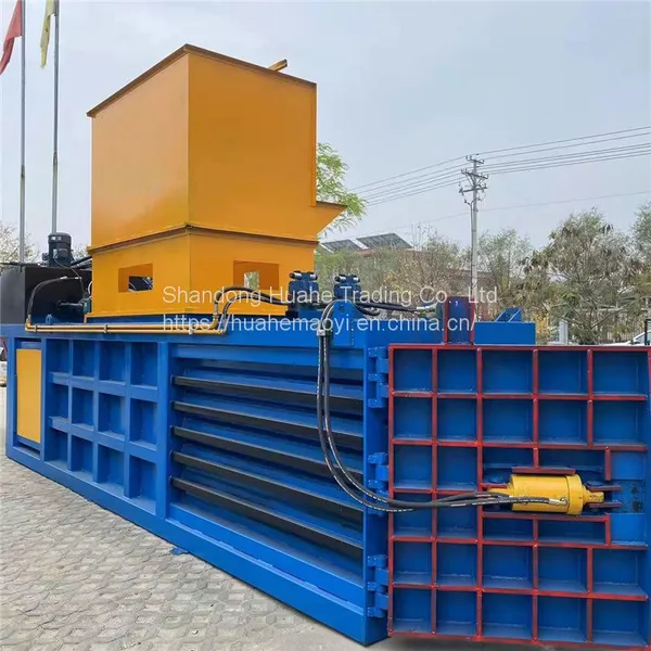 Horizontal Hydraulic Plastic Paper Used Book Packer Waste Copper Waste Aluminum Sheet Iron Scrap Press photo-2