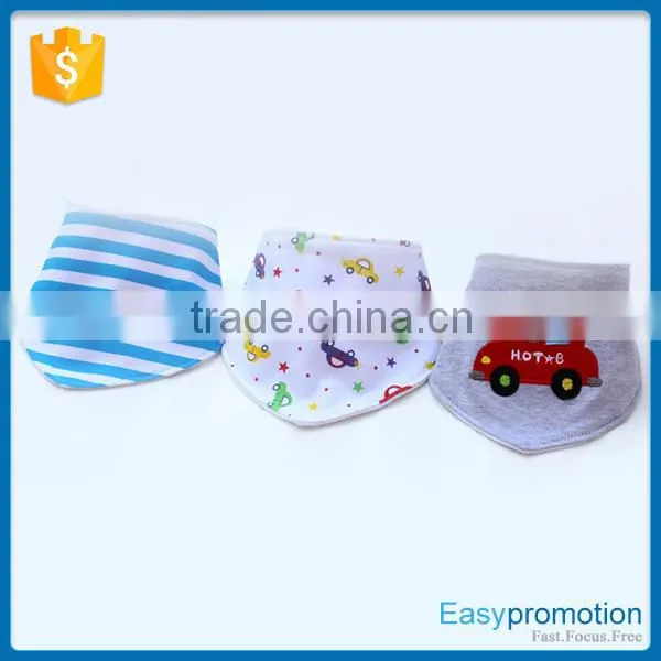 2016 Promotional Gifts China Supplier 100%Cotton Triangle Baby Bibs photo-2