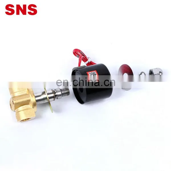 SNS 2W400-40 24v dc Brass Solenoid Valve Water photo-2