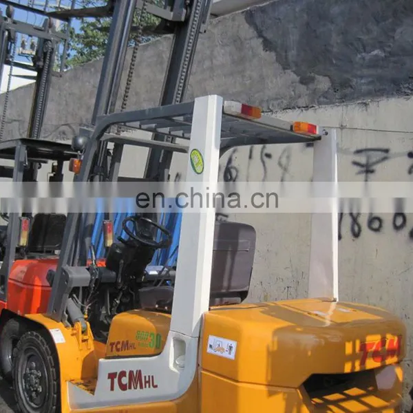 Japan TCM 3ton Forklift . TCM FD30 Diesel Forklift in Shanghai photo-3