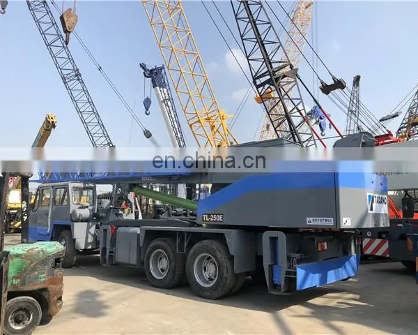 25 Ton Tadano Truck Crane TL250E Hydraulic Used Crane for Sales photo-4