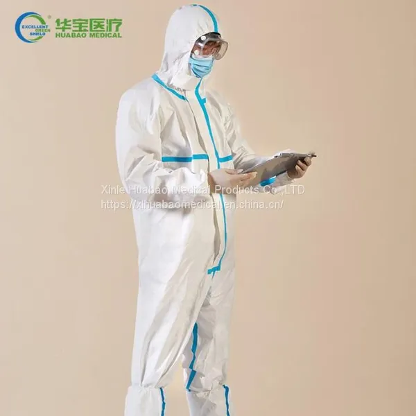 Medical Protective Coverall Disposable Medical Protective Coverall Disposable Isolation Gowns Supplier photo-2