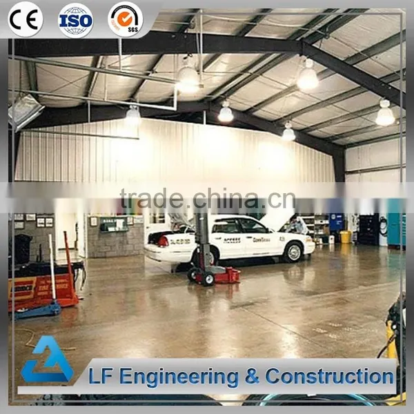 Base Price Prefabricated Steel Building Metal Garage photo-2