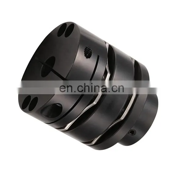 DMB Series Aluminum Alloy High Rigidity Double Disc With Single Step Keyway and Eight Screws Coupling photo-5