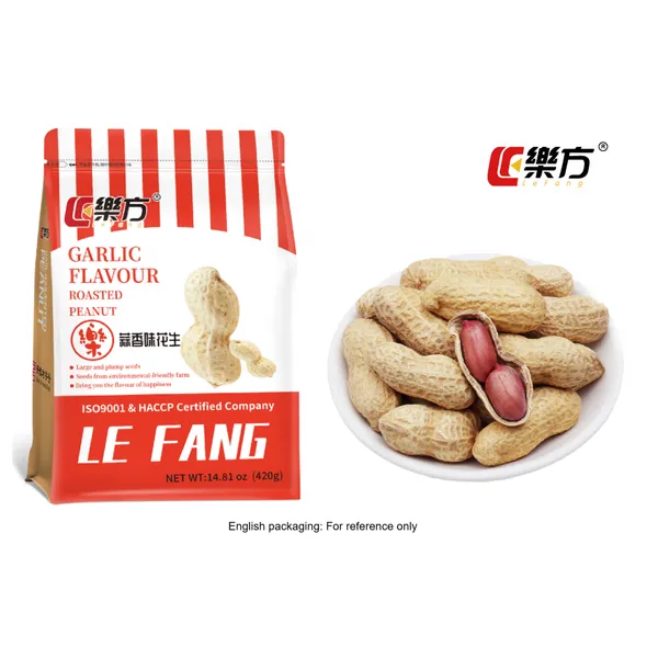 HACCP Certificate Nuts Snacks Roasted Peanuts With Garlic Flavor Wholesale Cheap And Provide OEM Service photo-4