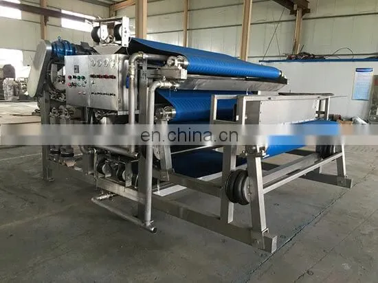 Industrial Fruit Belt Filter Press Machine Belt Type Squeezing Fruit Juice Extraction Machine photo-4