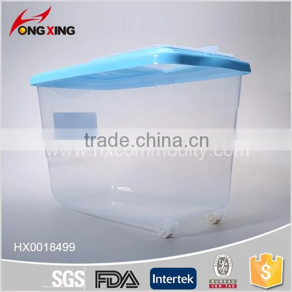 New Arrival 15L Plastic Rice Storage Container, Rice Bucket With Wheels Supplier's Choice photo-5