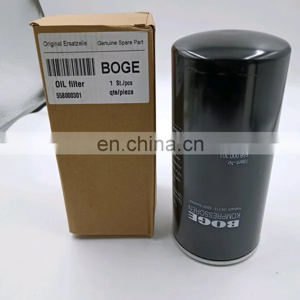 Boge 558000301 Oil Filter Industrial Screw Air Compressor Spare Parts High Quality ac Filter photo-3