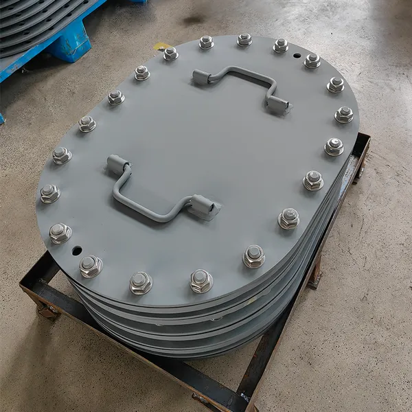 Marine Steel Watertight Manhole Cover With Brass Valve Core Premium Marine Fittings photo-4