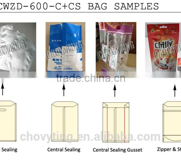 High Speed Laminating Pouch Making Machinery/stand up Ziploc Pouch Bag Making Machine photo-3