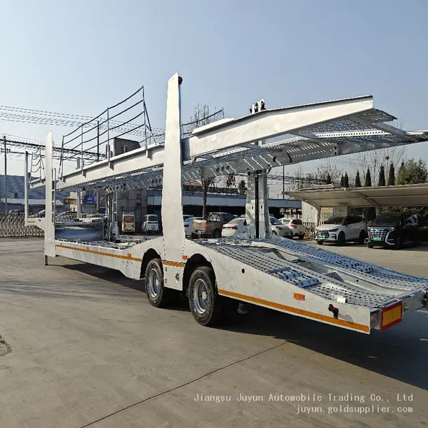 Galvanized Whole Vehicle Customized Semi-trailer Trailer Passenger Car Trailer photo-4