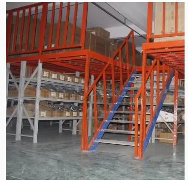 Industrial Metal Structural Floor Pallet Steel Platform Attic Storage Mezzanine Rack for Office photo-4