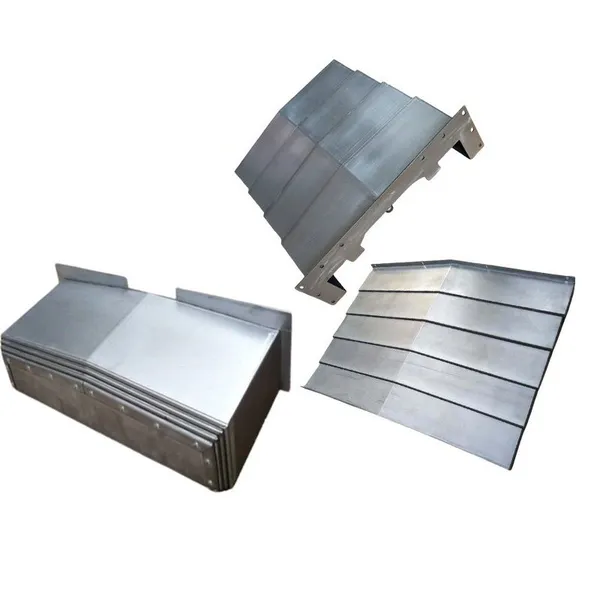 CNC Machine Cold Plate Steel Accordion Dust Cover Bellows Type Protective Telescopic Cover Protective Armor