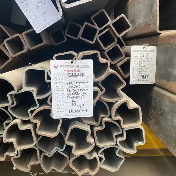 Chinese Manufacturer Seamless Special-Shaped Steel Pipe With Various Shape for Industrial Use photo-2