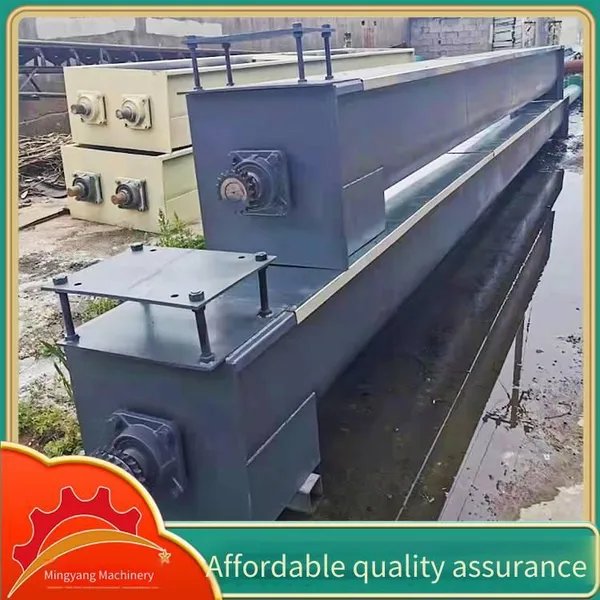 6-meter-long Auger Feeder, Shafted Screw Conveyor for Dry Mortar, Type 600 Twin-shaft Shaftless Feeder photo-5