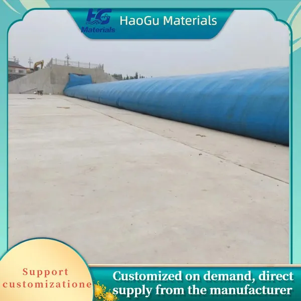 Sail-Type Rubber Dam Low-Profile Inflatable Rubber Dam photo-3