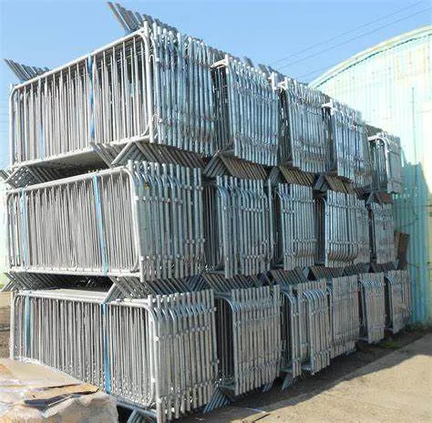 6ft Hot Sale Security Portable Steel Construction Safety Barriers and Concert Crowd Control Barricade photo-6