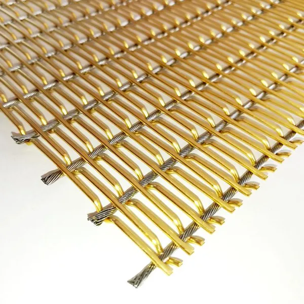 Custom Decorative Wire Mesh Curtains With 2.0mm Rope Diameter photo-2