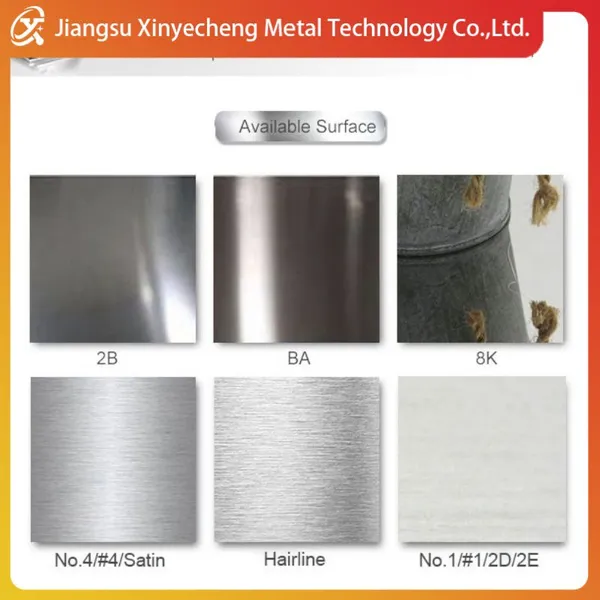 Cold Rolled/Hot Rolled 430 201 304 304L 316L 316 310S 904L/Aluminium/Copper/Titanium/Alloy 2b/Ba/Hl/Mirror Surface Polished