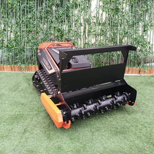 Electric zero turn lawn mower High-Torque RV063 Reducer 42 inch robot forestry mulcher For Tea & Coffee Plantations