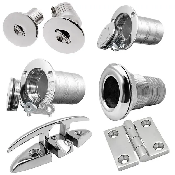 Boat Parts Product Manufacturer 316 Stainless Steel Marine Hardware Kayak Yacht Rope Mooring Cleat Accessory Boat Accessory for Boat photo-4