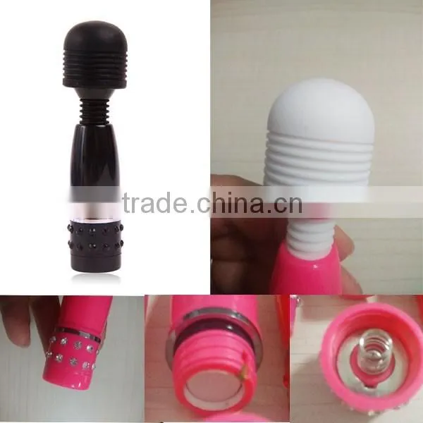 Factory Manufacturing Mini Wand Vibrator Sex Toys for Women photo-2